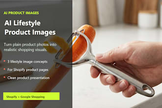 create ai product photos for shopify and ecommerce
