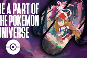design a custom pokémon tcg card with your character or pokémon