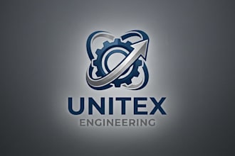 design a professional machine logo for your brand