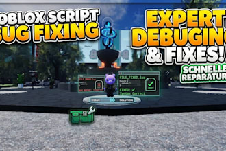 roblox bugs, fix scripts, and debug your roblox game in lua