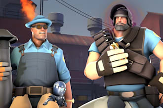 rig and optimize sfm player model, gmod player model, tf2, cs2 and mmd model