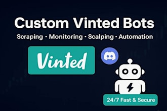 create vinted bot vinted monitor bot scalping bot pokemon bot vinted discord bot