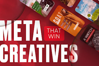 design scrollstopping facebook ad creatives and instagram ad creatives