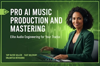 professional ai music production with suno udio and master engineering