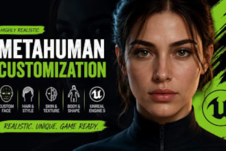 create custom metahuman ue5 character unreal engine 5 avatar