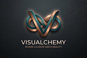 design a creative illusion logo for your brand
