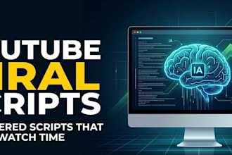write an engaging youtube video script using ai
