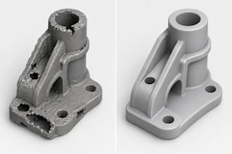 repair stl file fix non manifold mesh 3d scan obj cleanup 3d model 3d printing