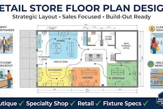 retail store floor plan layout