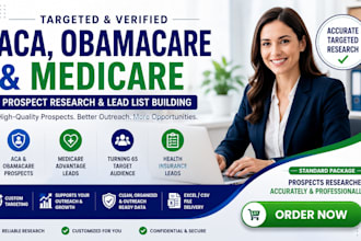 generate aca obamacare and medicare leads for insurance agents