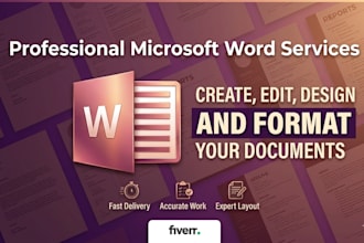 professional word formatting   24hrs delivery