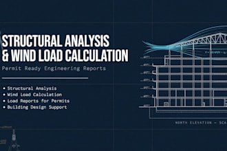structural analysis and wind load calculations for building design