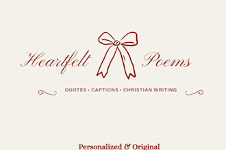 write heartfelt poems, quotes, and captions
