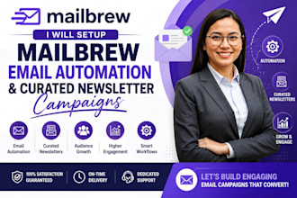 setup mailbrew email automation mailbrew newsletter campaign