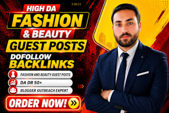 build fashion and beauty backlinks for higher google rankings