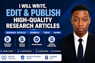 article writing and publishing in google scholar and scopus