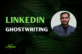 be your linkedin ghostwriter for posts that build authority and leads