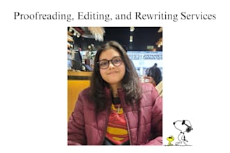 proofread and edit your books, short stories, and poetry