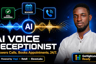 build ai voice agent ai receptionist appointment booking on ghl ai vapi retell