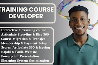 do training course in articulate storyline 360, rise 360, scorm, ispring, h5p