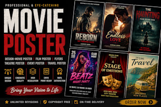 design movie poster film poster flyers theatre poster event poster travel poster
