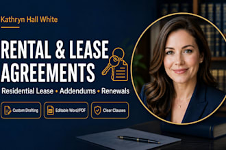 write professional and custom rental and residential lease agreements