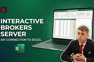 build a server for interactive brokers API to your excel
