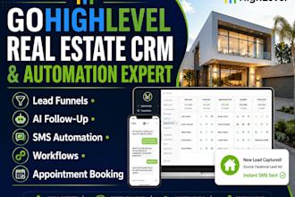 be your gohighlevel virtual assistant for real estate CRM automation