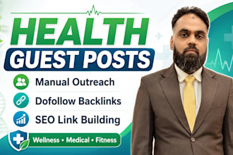 publish health guest post with dofollow SEO backlink