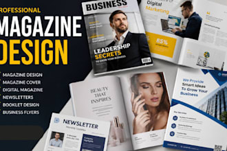 design magazine layout magazine cover digital magazine newsletter