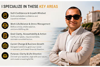 provide life coaching for clarity, confidence and personal growth