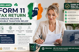 file ireland form 11 tax return foreign income double taxation relief