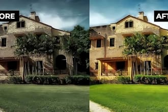 edit real estate photos with hdr blending, flambient, and exposure fusion