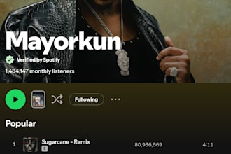 do organic latin spotify promotion for reggaeton and latin pop