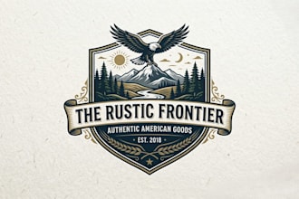 design a professional country logo for your brand