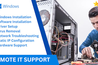 be your remote IT support specialist