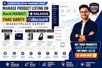 manage product listing on back market galaxus fnac darty cdiscount marketplace