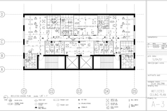 design church permit plans, hvac, ceiling and lighting layouts