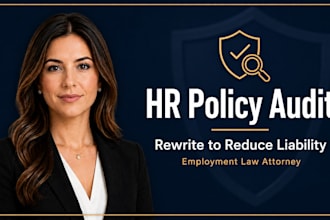 audit and rewrite your HR policies to reduce employment liability as a lawyer