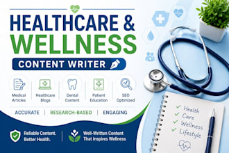 write a perfect informative article on healthcare