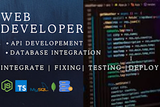 develop, integrate, and optimize apis for your application