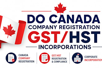 do canada company registration gst hst, handle gst hst compliance