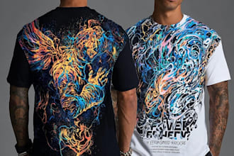 do an custom typography christian t shirt and graphic tshirt