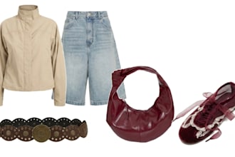 create aesthetic digital fashion collages and mood boards