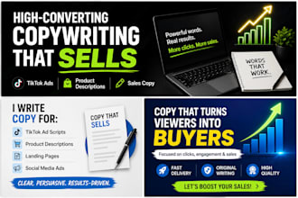 write high converting ugc tiktok facebook ad scripts