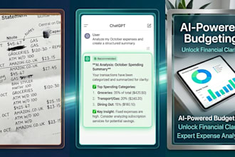 design a custom ai prompt for your financial data analysis
