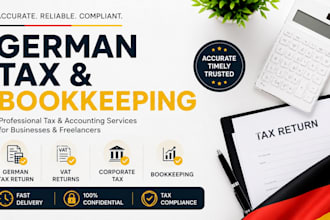 do german tax return vat income tax corporate tax bookkeeping