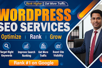 do onpage, offpage and technical wordpress SEO service for google top ranking