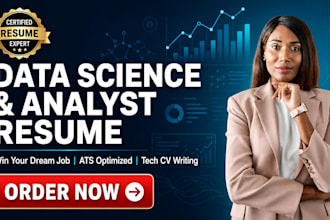 craft an ats data science resume and professional data analyst cv that win jobs