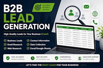 find business leads and contact information